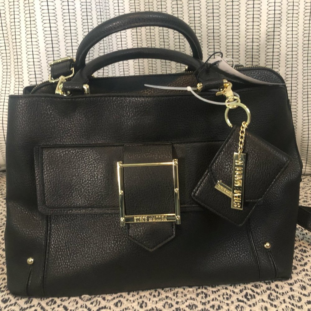 NWT Steve Madden Bhirrka in Black